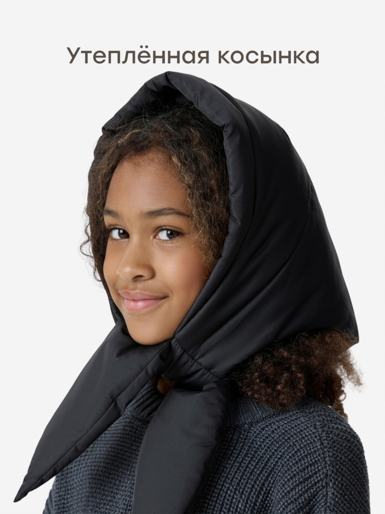 Кепка с косынкой детская