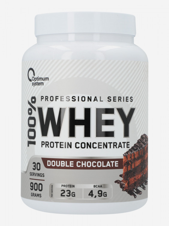 Протеин 100% Optimum System "Двойной шоколад", 900 г