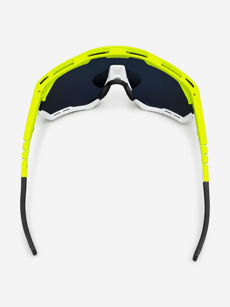 Очки спортивные Scicon AeroShade XL оправа Yellow Fluo линза SCNPP Multimirror Blue + Clear