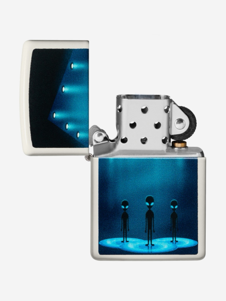 Зажигалка бензиновая ZIPPO 49487 Aliens