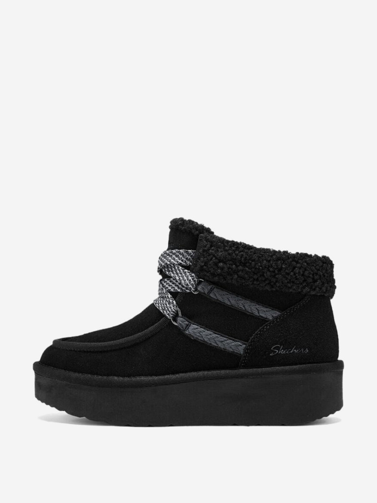 Ботинки женские Skechers Suede Padded Thermal Snow Boots