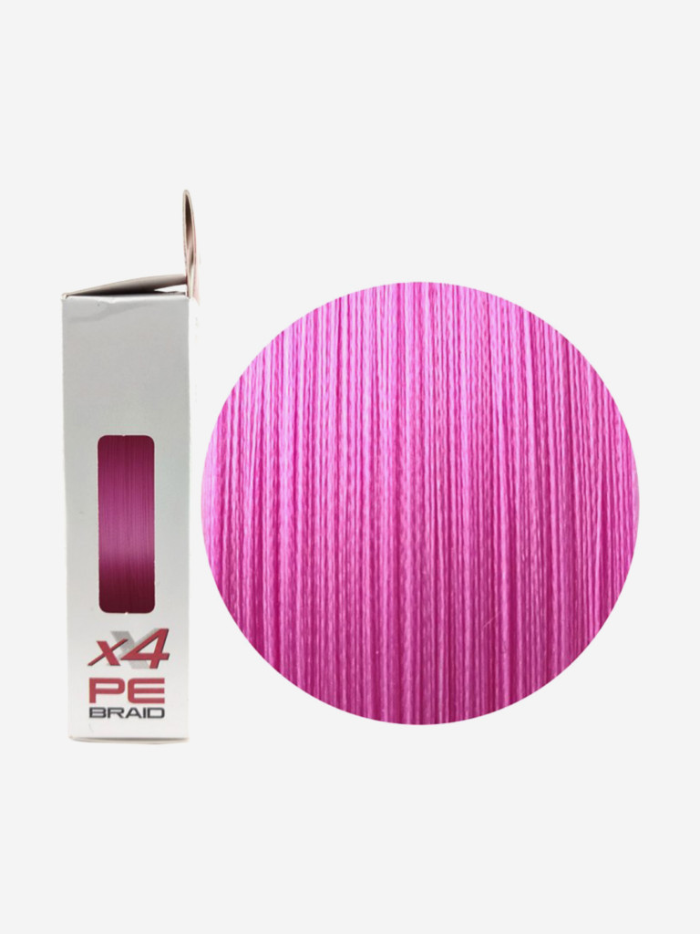 Шнур X4 150м Pink 0,08мм 3,6кг/8lb