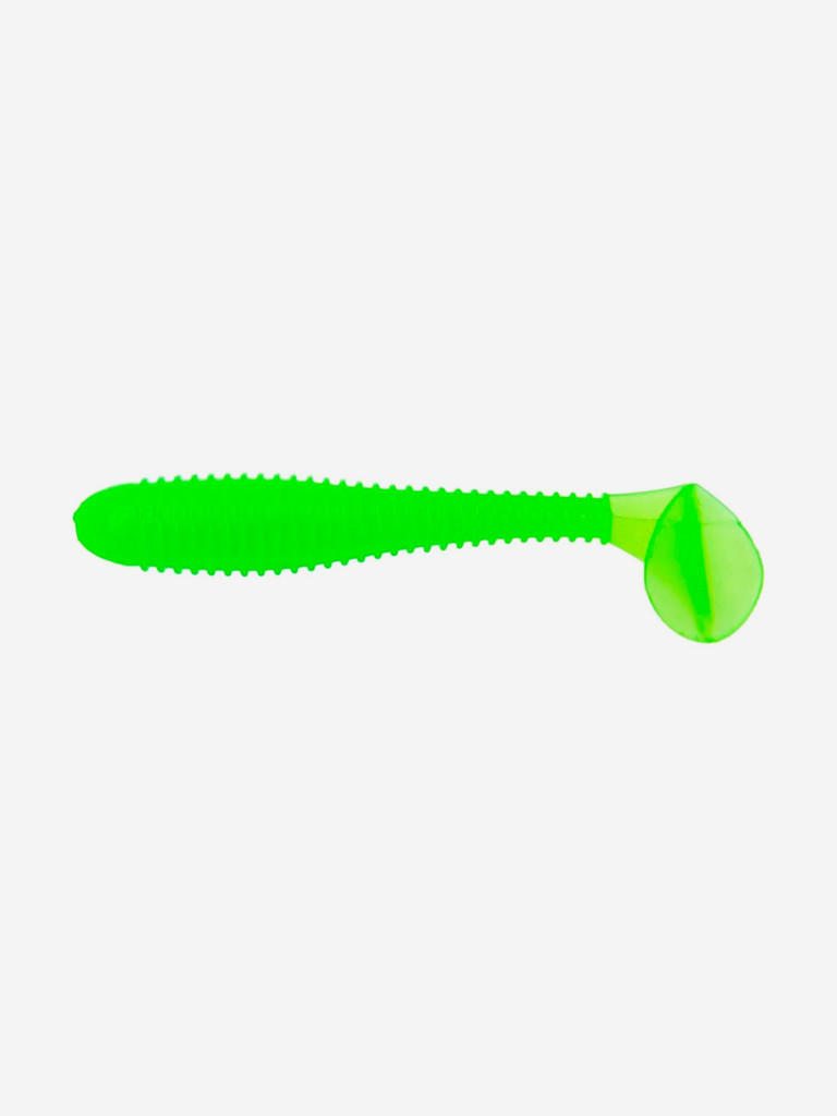Мягкая приманка Helios Catcher, 3,55'' / 9 см, Electric green, 100 шт (HS-2-007-N)