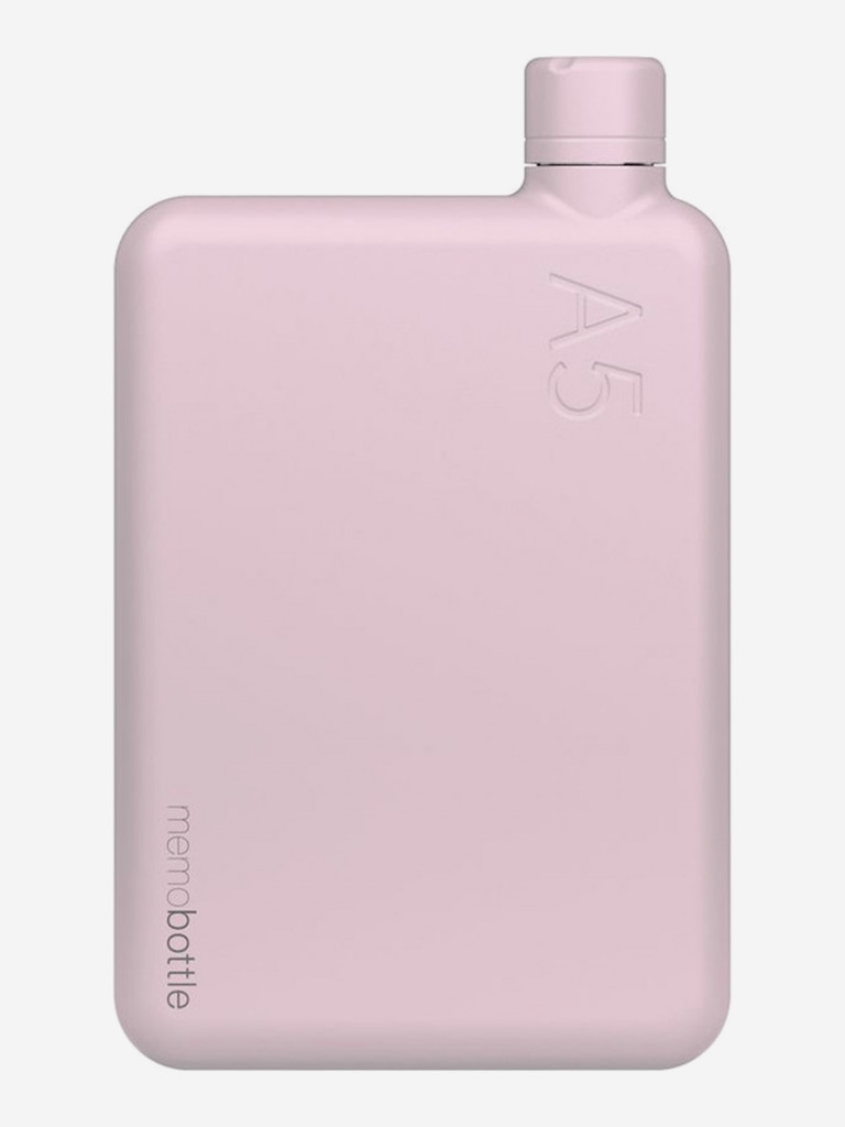 Бутылка из нержавеющей стали Memobottle A5, розовый