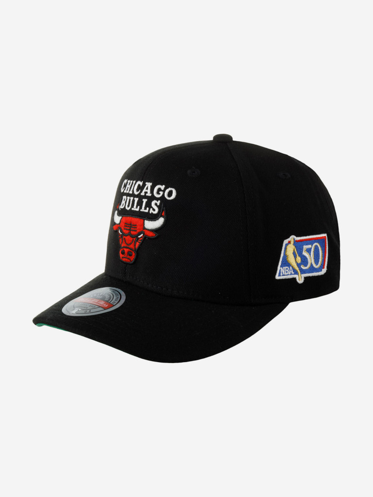 Бейсболка MITCHELL NESS 6HSSFH21HW014-CBUBLCK Chicago Bulls NBA (черный)