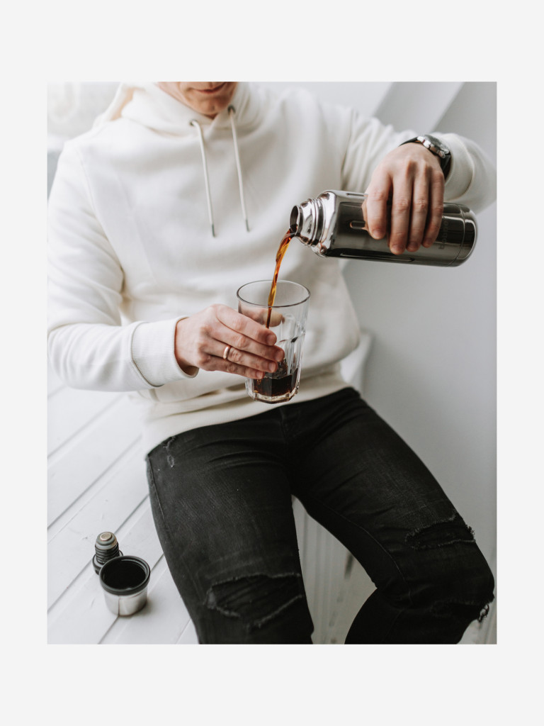 Термос вакуумный для напитков BOBBER Flask 470 мл, тепло до 24 часов, зеркальный