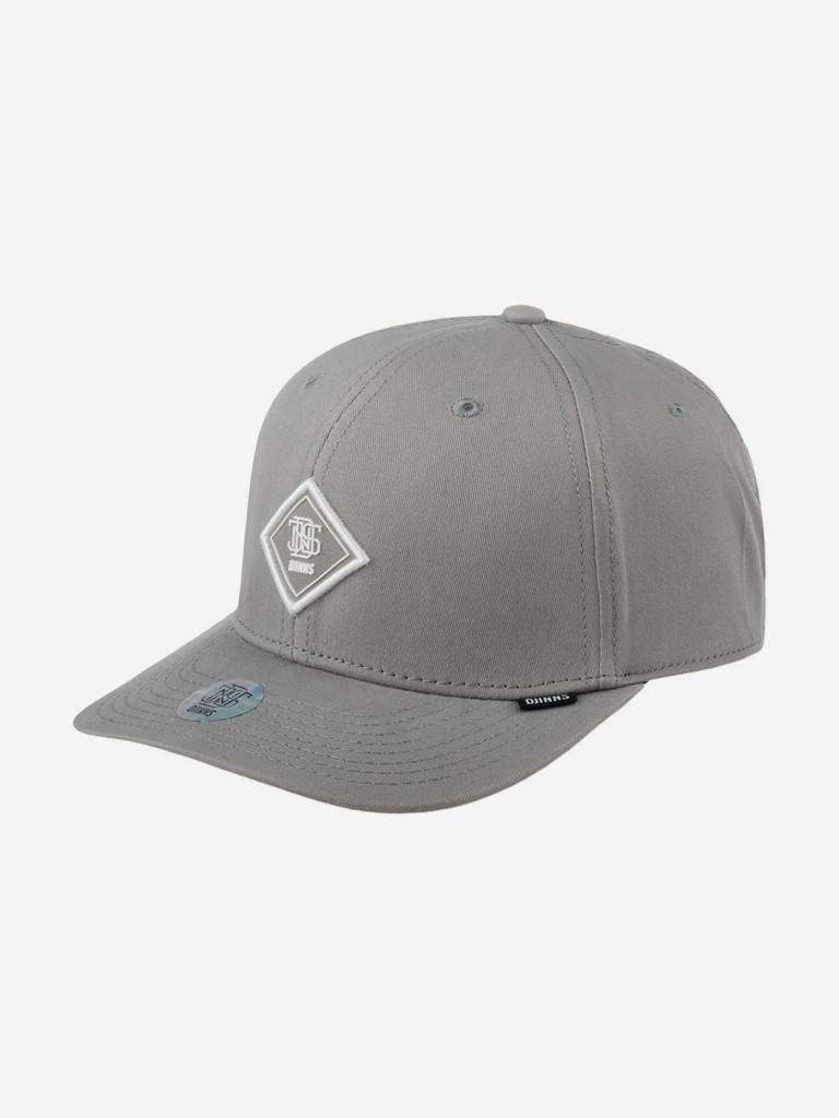 Бейсболка DJINNS 6P TrueFit 2.0 Cap Brushed Twill (серый)
