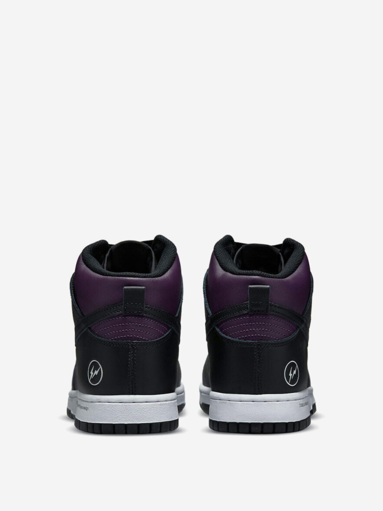 Кеды высокие Nike Dunk High x Fragment