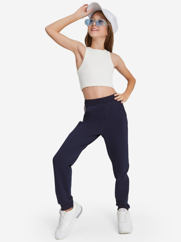 Спортивные брюки из футера для мальчика и девочки Looklie