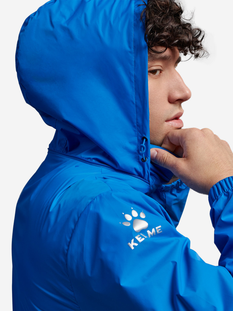Ветровка мужская с капюшоном KELME Raincoat