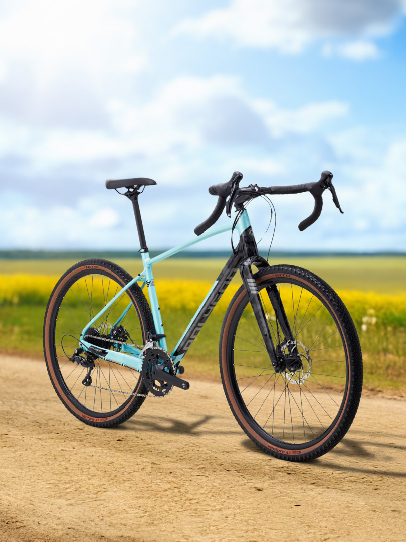 Велосипед гравийный Polygon Bend R2 275 Голубой 89599₽
