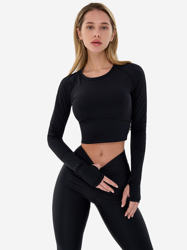 Рашгард женский Bona Fashion Activity Rash "Black"