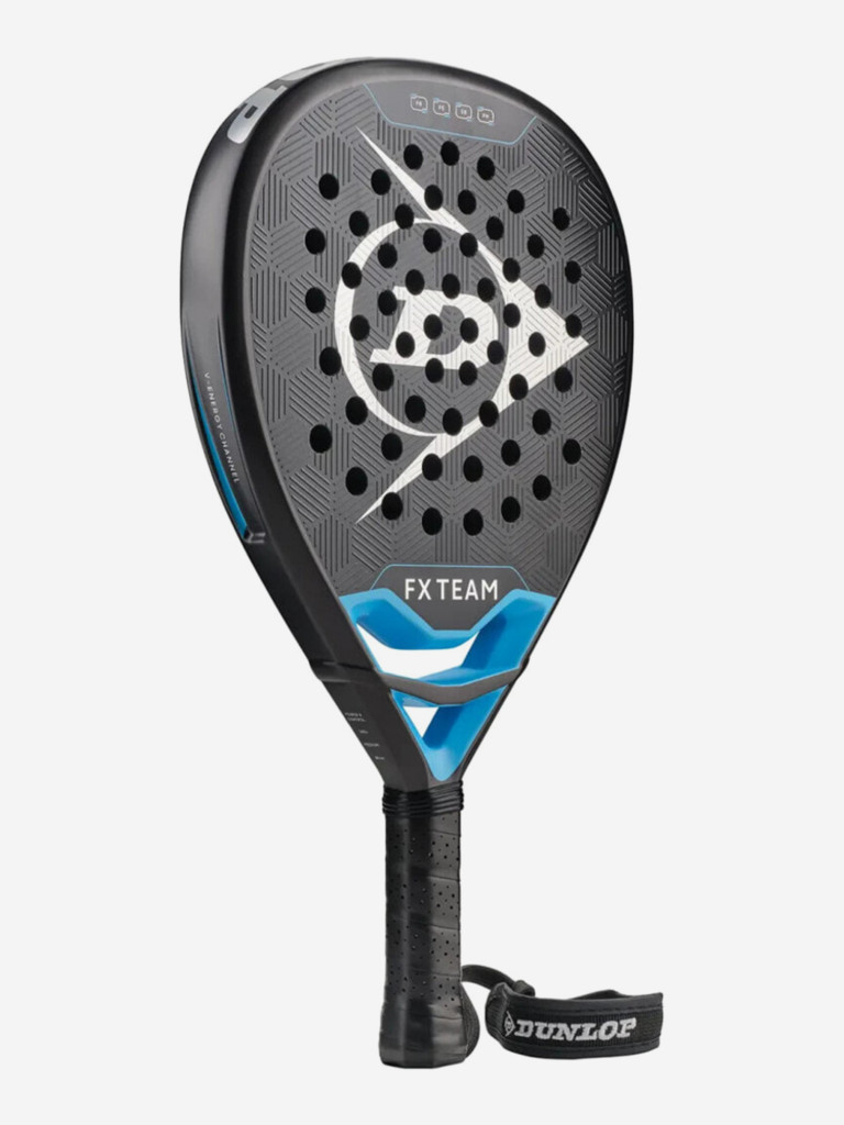 Ракетка для падел-тенниса Dunlop FX Team Gun Metal Cyan Metallic