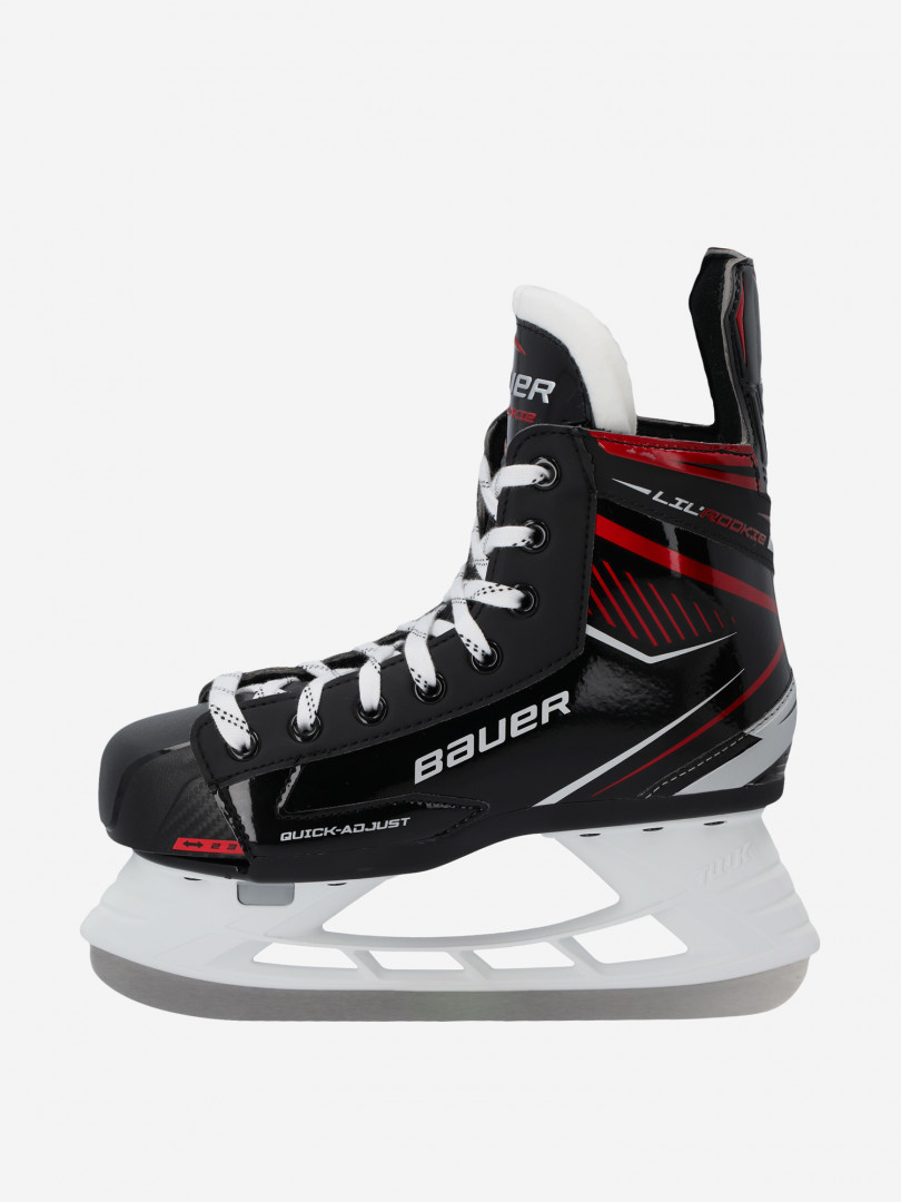 Коньки хоккейные детские Bauer Lil' Rookie, Черный