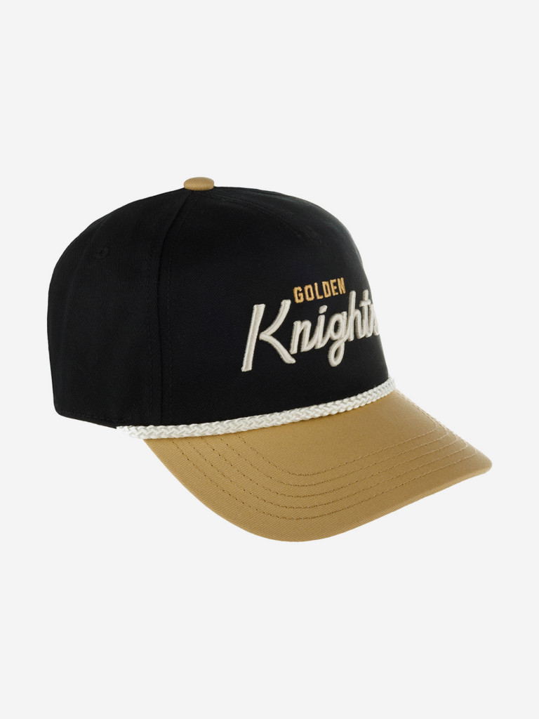 Бейсболка AMERICAN NEEDLE 23008A-VGK Vegas Golden Knights Roscoe NHL (черный)