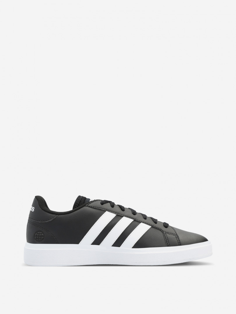 Кеды женские adidas Grand Court Base 2.0 26863010299 Черный, размер 40.5,40,37.5,37,36.5,36,38,35.5,39,38.5, фото 5