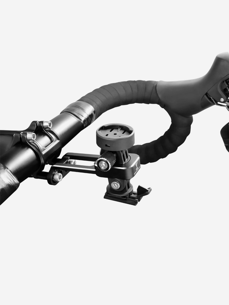 Многофункциональное крепление под руль GACIRON H12 для велофонарей GACIRON, для Garmin, GoPro, цвет черный