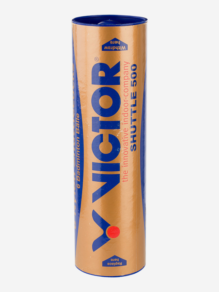 Воланы для бадминтона Victor 6 шт.