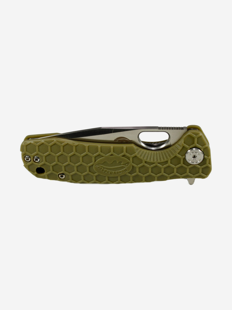 Honey Badger Tanto D2 M с зелёной рукоятью