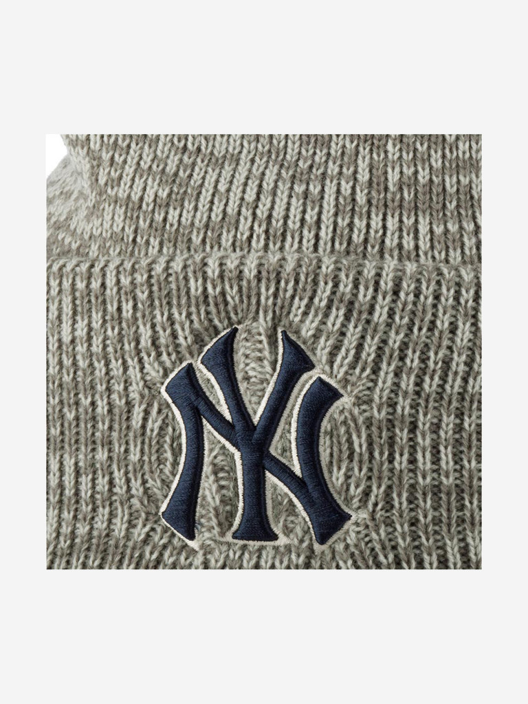 Шапка с отворотом 47 BRAND B-BRNFZ17ACE New York Yankees MLB (серый)