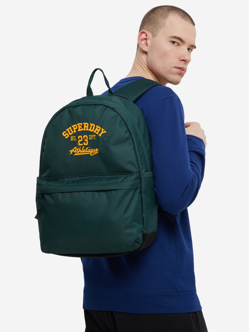 фото Рюкзак superdry athletic montana, зеленый