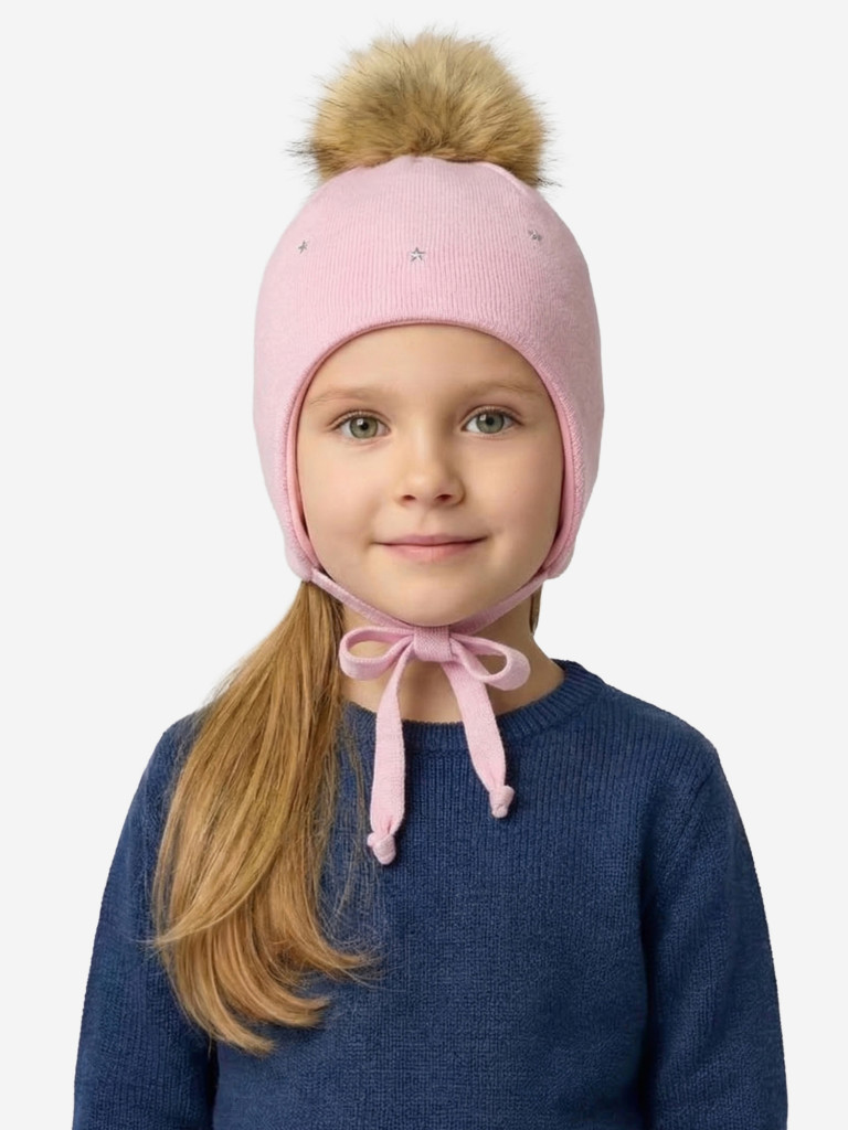 Шапка для девочки GUSTI GW25AC1236G-PINK