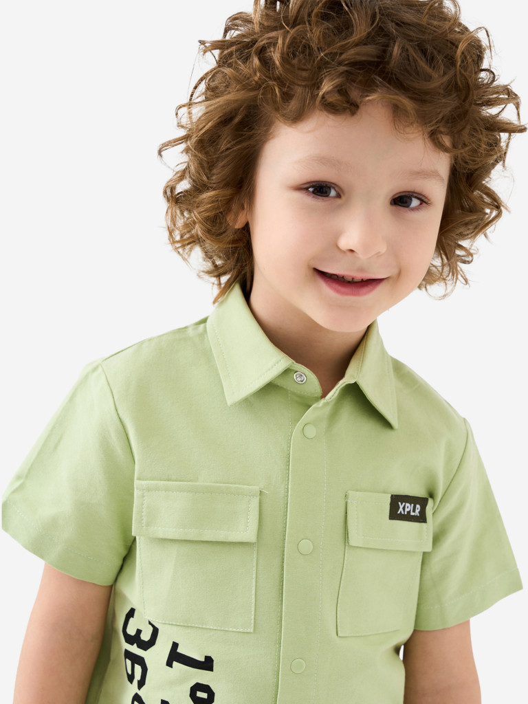 Комплект для мальчиков: рубашка, шорты PlayToday