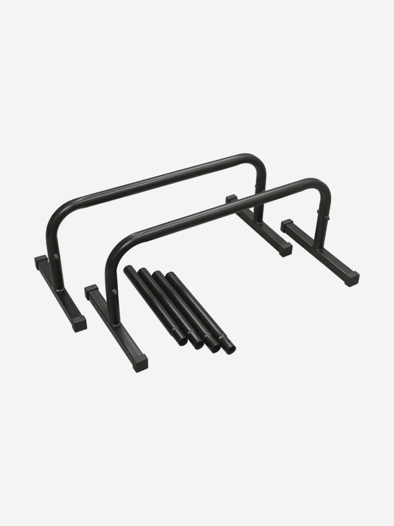 Брусья с упорами 2в1 Thor Sportlim, Хайлетсы-Паралетсы Черные