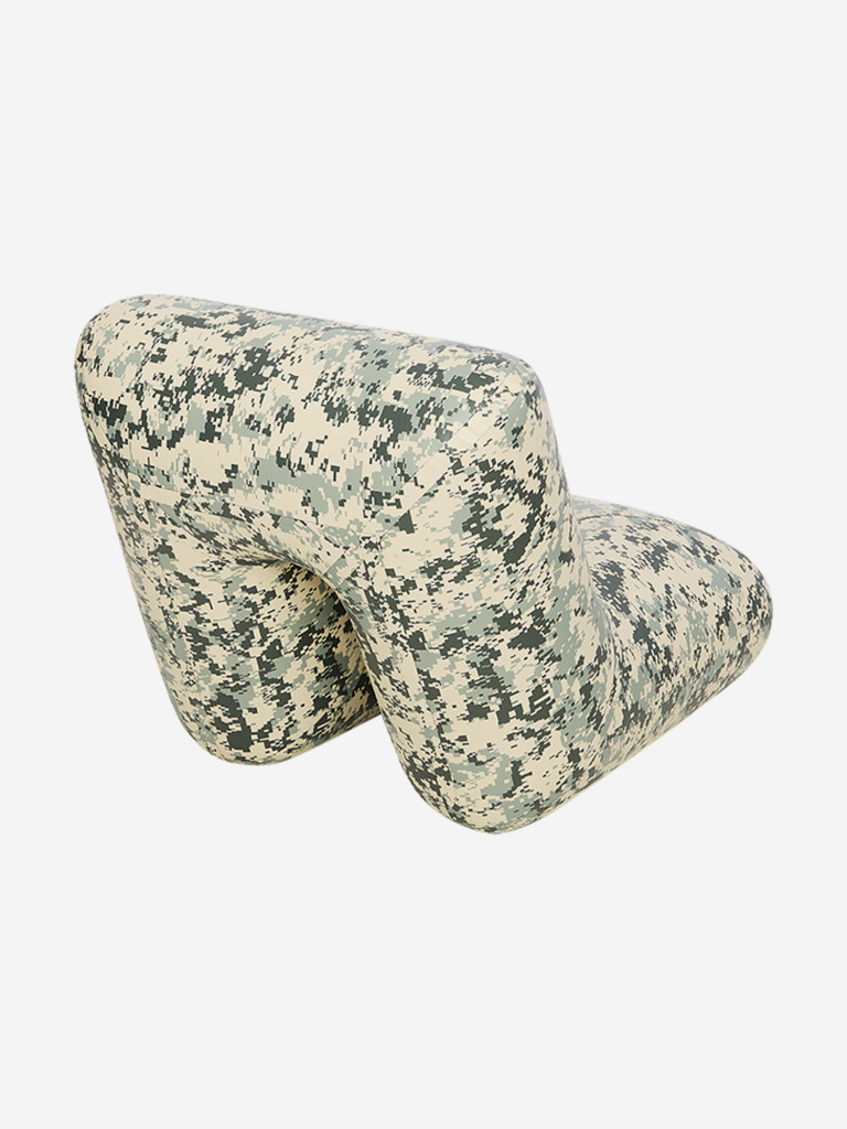 Надувное кресло в лодку ПВХ камуфляж