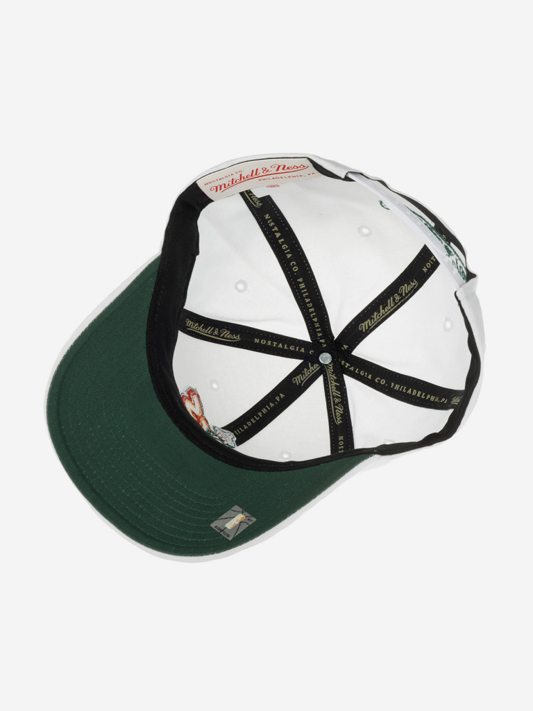 Бейсболка MITCHELL NESS HHSS5460-SSUYYPPPWHIT Seattle Supersonics NBA (белый)