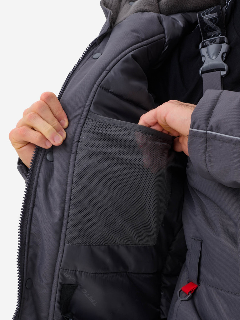 Костюм-поплавок Tritongear "Скиф" -40 (Таслан, Серо-Красный)