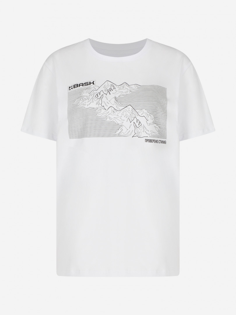 Футболка женская Bask Topography Lt V2 Белый 2399₽