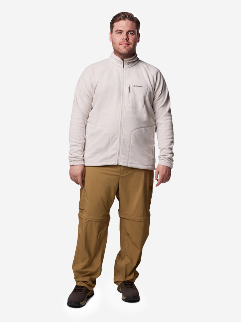 Джемпер флисовый мужской Columbia, Plus Size Fast Trek II Full Zip Fleece