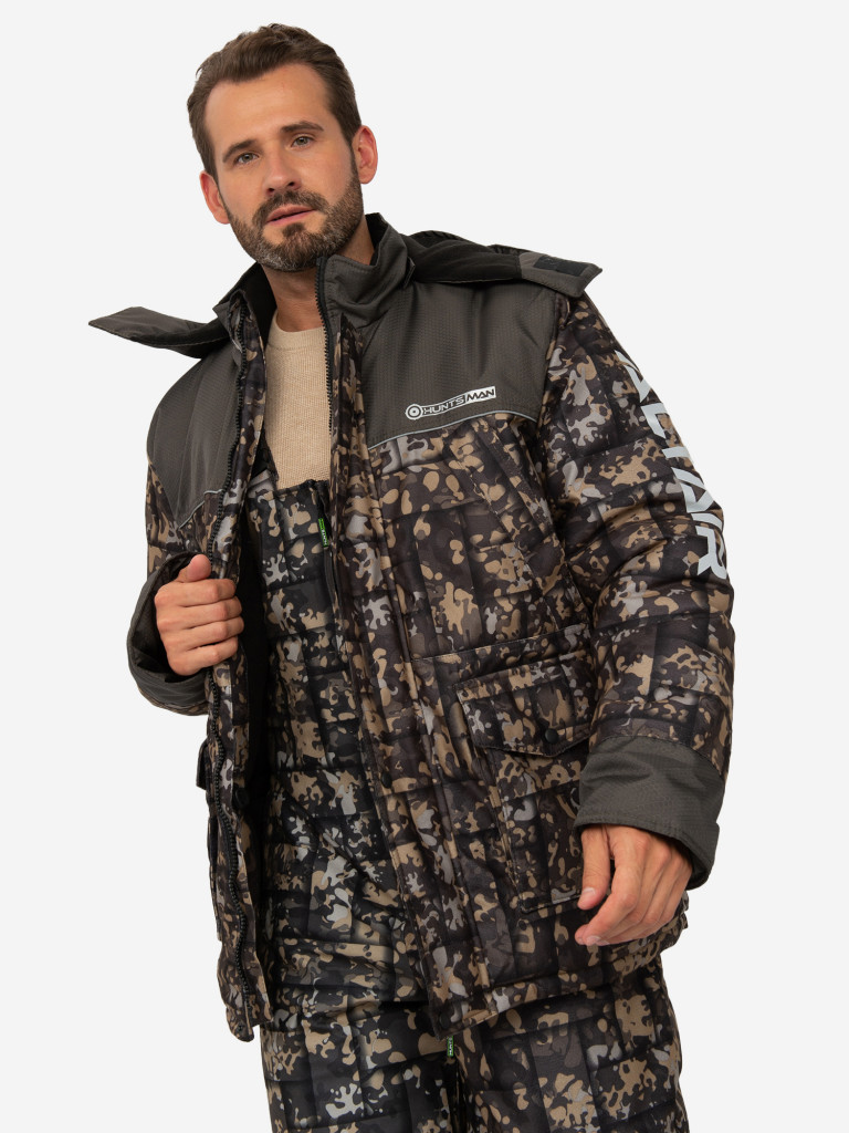 Костюм мужской Huntsman Альтаир зимний на флисе, ткань Alova