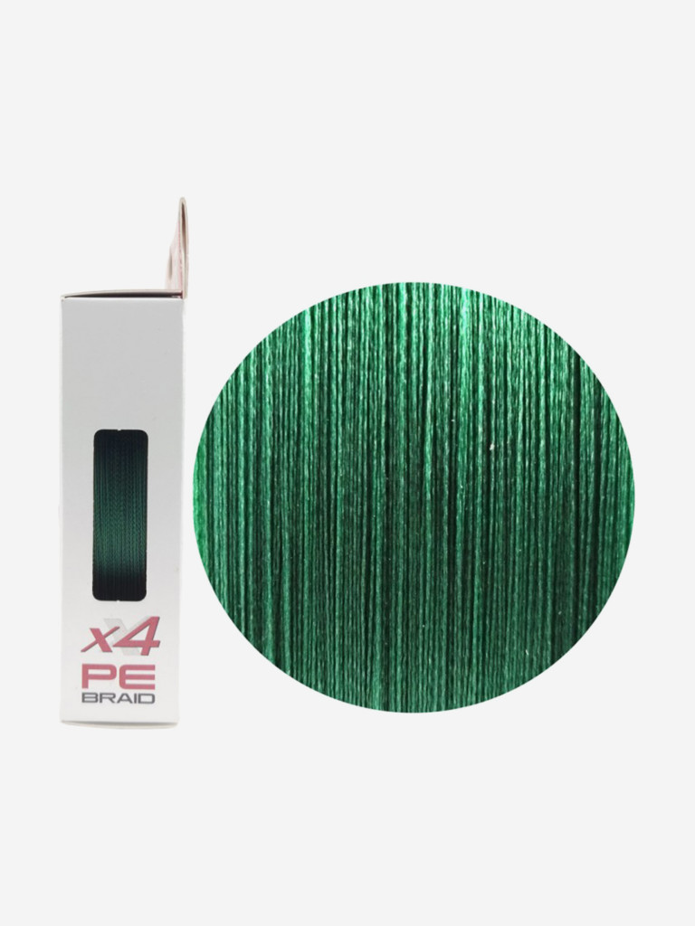Шнур X4 150м Moss Green 0,06мм 2,7кг/6lb