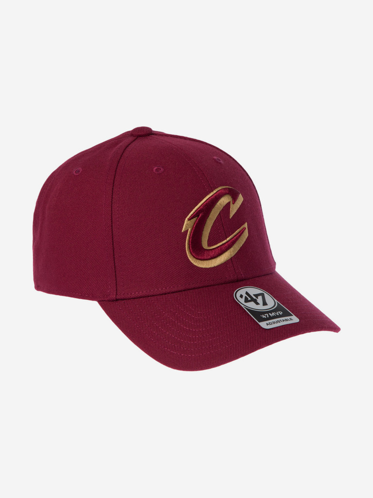 Бейсболка 47 BRAND K-MVP07WBV-CAL Cleveland Cavaliers NBA (малиновый)