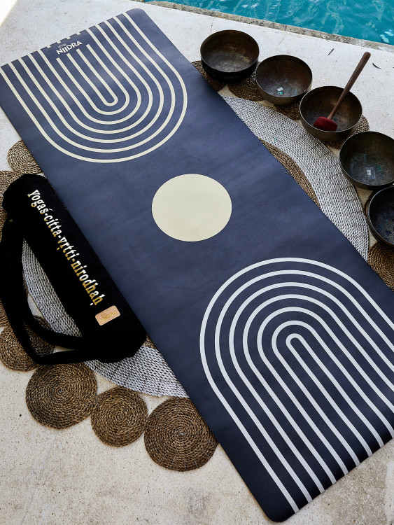 Коврик для йоги NiiDRA Здесь и сейчас Pro