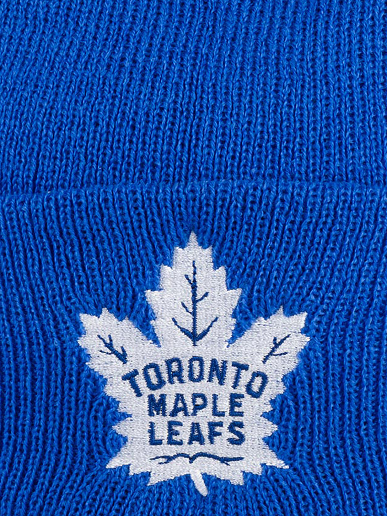 Шапка с отворотом AMERICAN NEEDLE 21019A-TML Toronto Maple Leafs Cuffed Knit NH (синий)
