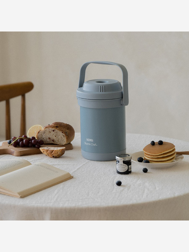 Термос с внутренней ёмкостью 1,8 л THERMOS TCRA-1801 синий