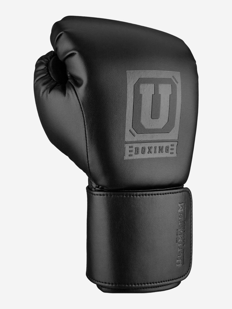 Тренировочные перчатки на липучке ULTIMATUM BOXING GEN7EVO-HTN PITCH BLACK