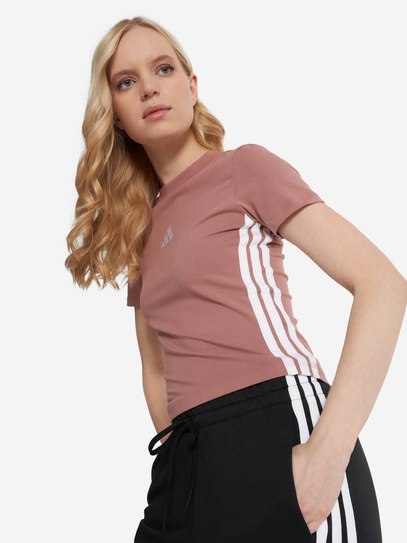 Футболка женская adidas Коричневый 1499₽