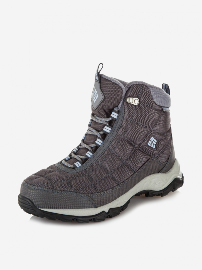 фото Ботинки утепленные женские columbia firecamp boot, серый