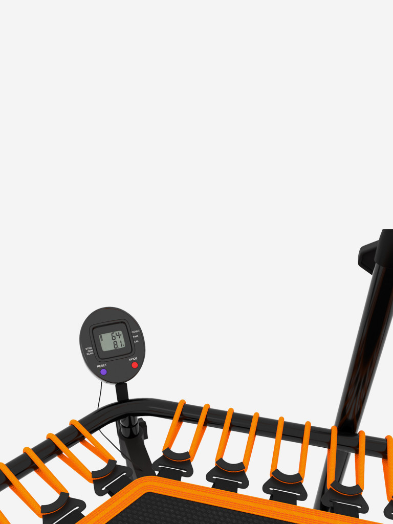Батут спортивный для фитнеса и джампинга UNIX Line Fitness Pro 125 см, оранжевый