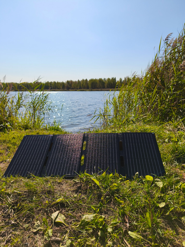 Портативная солнечная батарея GiantSolar L для туризма 45 W 5-20v