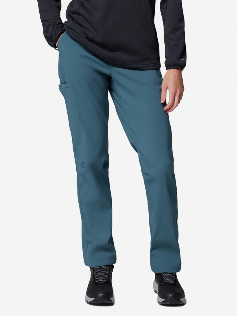 Брюки женские Columbia Back Beauty Warm Softshell Pant Голубой 9999₽
