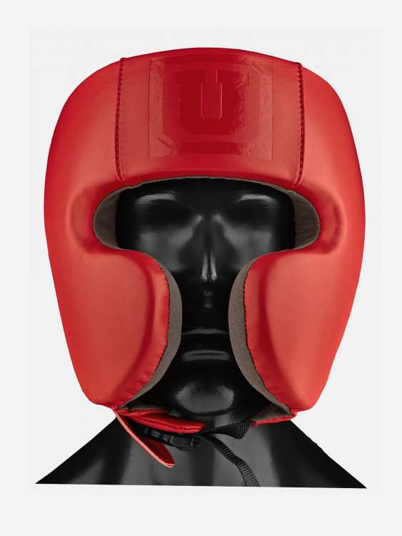 Боксёрский шлем мексиканского стиля ULTIMATUM BOXING GEN5MEX-HTN RUBY RED с алькантарой