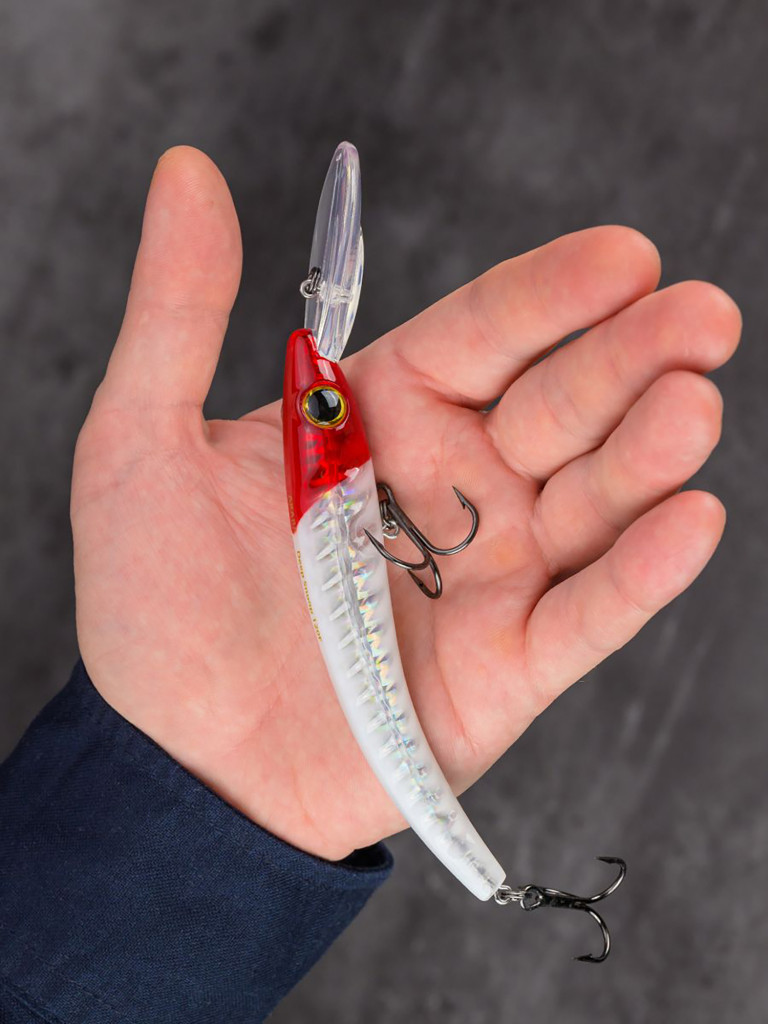 Воблер Akara Deep Snoop 120F минноу плавающий для троллинга на щуку, судака, сома 20гр A52