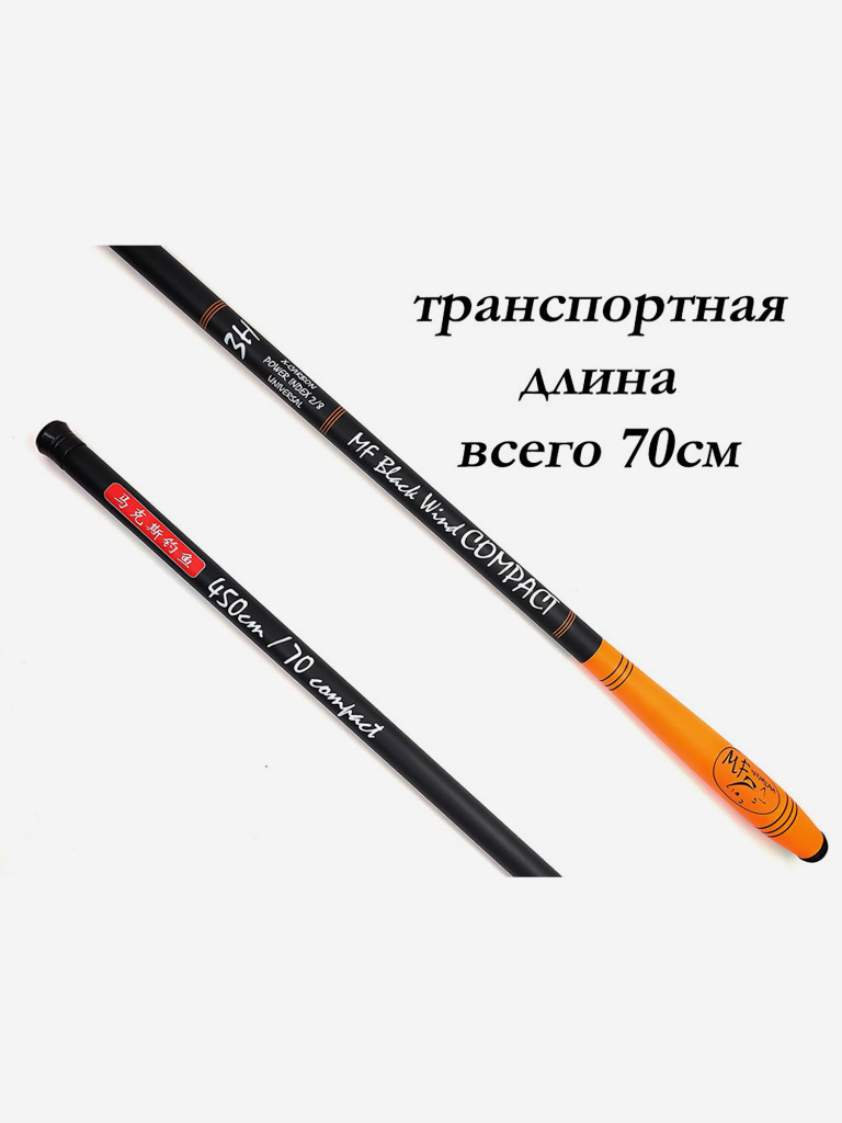 Удилище Black Wind Compact 420см
