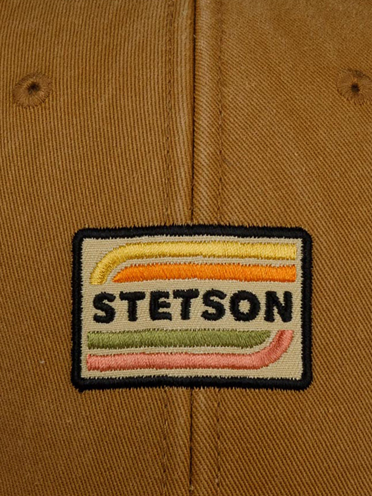 Бейсболка STETSON 7721110 BASEBALL CAP COTTON (коричневый)