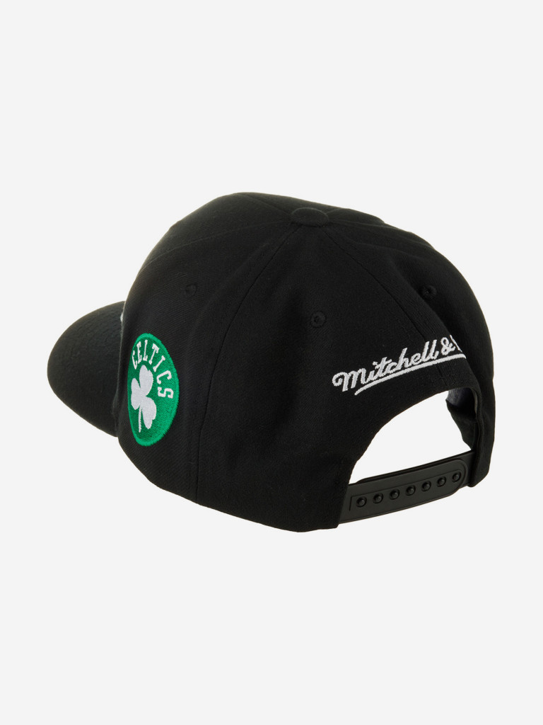 Бейсболка MITCHELL NESS HHSS6580-BCEYYPPPBLCK Boston Celtics NBA